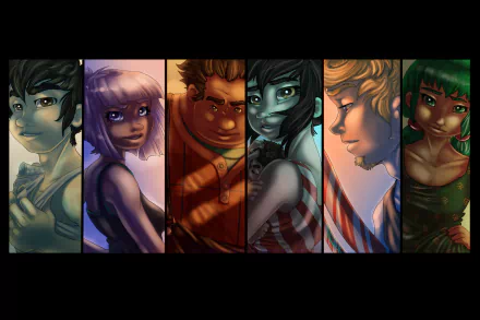 Candlehead (Wreck-It Ralph) Rancis Fluggerbutter Taffyta Muttonfudge Gloyd Orangeboar Vanellope von Schweetz Ralph (Wreck-It Ralph) movie Wreck-It Ralph HD Desktop Wallpaper | Background Image
