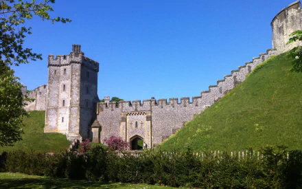 man made Arundel Castle HD Desktop Wallpaper | Background Image
