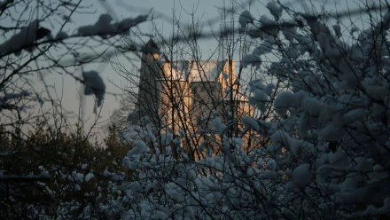 man made Bobolice Castle HD Desktop Wallpaper | Background Image