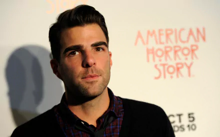 American actor Celebrity Zachary Quinto HD Desktop Wallpaper | Background Image