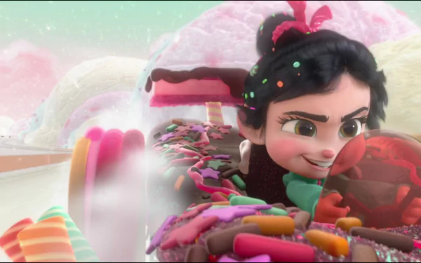 Vanellope von Schweetz movie Wreck-It Ralph HD Desktop Wallpaper | Background Image