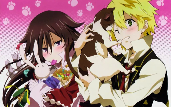 Alice Baskerville Oz Vessalius Anime Pandora Hearts HD Desktop Wallpaper | Background Image
