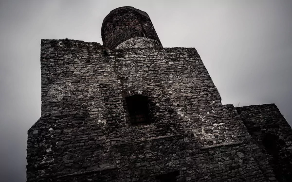 man made Checiny Castle HD Desktop Wallpaper | Background Image