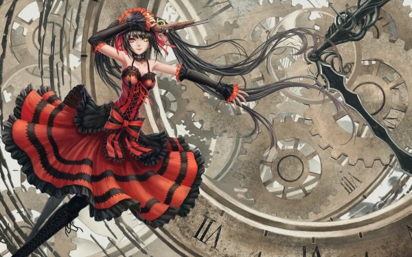 Anime Date A Live Kurumi Tokisaki HD Wallpaper | Background Image