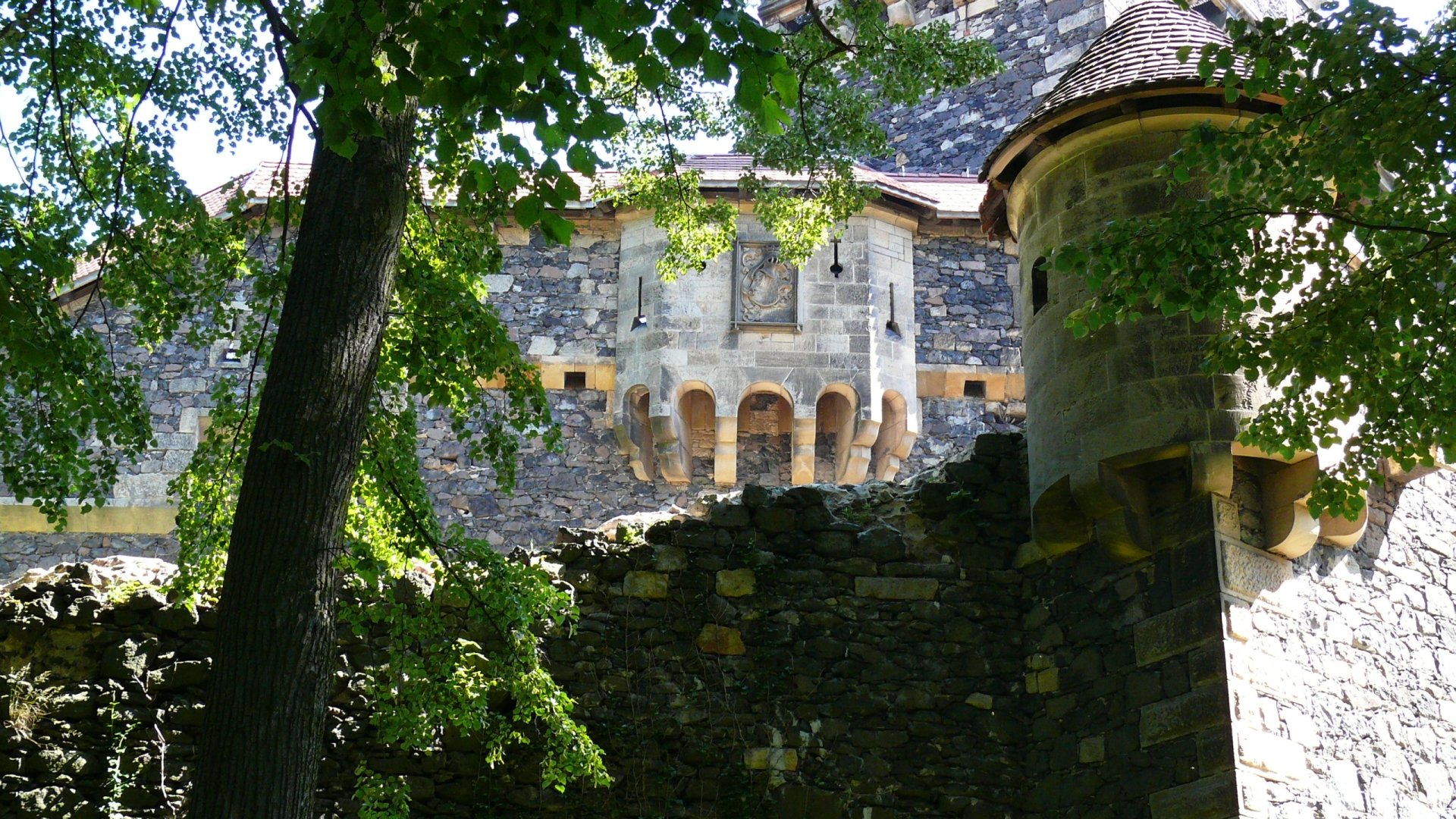 Download Man Made Grodziec Castle HD Wallpaper