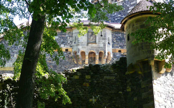 man made Grodziec Castle HD Desktop Wallpaper | Background Image