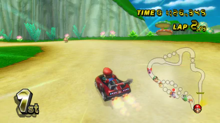 video game Mario Kart Wii HD Desktop Wallpaper | Background Image