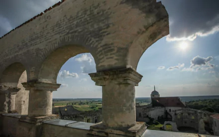 man made Janowiec Castle HD Desktop Wallpaper | Background Image