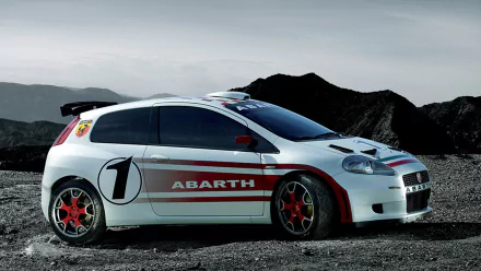 vehicle Fiat Grande Punto Abarth HD Desktop Wallpaper | Background Image