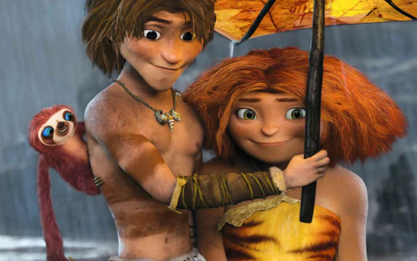 Guy (The Croods) Eep (The Croods) movie The Croods HD Desktop Wallpaper | Background Image