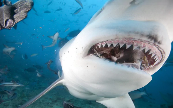 Animal bull shark HD Desktop Wallpaper | Background Image