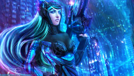 Caitlyn (League Of Legends) video game League Of Legends HD Desktop Wallpaper | Background Image
