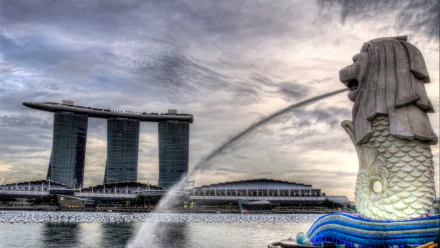 man made Marina Bay Sands HD Desktop Wallpaper | Background Image