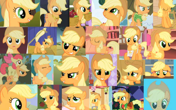 Apple Bloom Applejack (My Little Pony) TV Show My Little Pony: Friendship Is Magic HD Desktop Wallpaper | Background Image