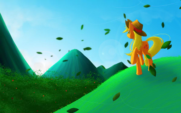 Applejack (My Little Pony) TV Show My Little Pony: Friendship Is Magic HD Desktop Wallpaper | Background Image