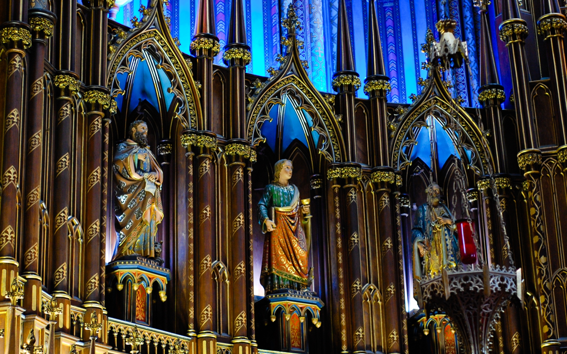 Religious Notre-Dame Basilica of Montreal HD Wallpaper | Background Image