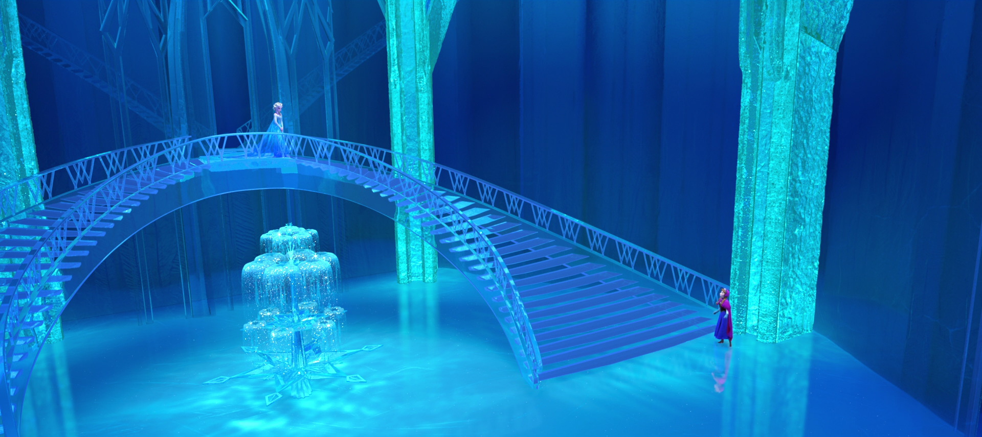 castillo hielo frozen disney fondos  Frozen castle, Disney frozen castle,  Frozen wallpaper
