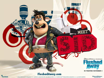 movie Flushed Away HD Desktop Wallpaper | Background Image