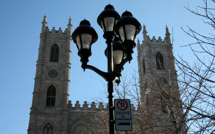 religious Notre-Dame Basilica of Montreal HD Desktop Wallpaper | Background Image