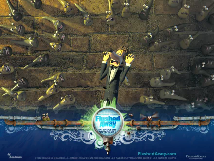 movie Flushed Away HD Desktop Wallpaper | Background Image