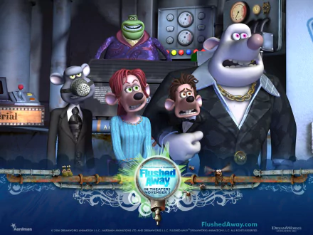 movie Flushed Away HD Desktop Wallpaper | Background Image