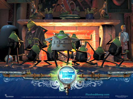 movie Flushed Away HD Desktop Wallpaper | Background Image