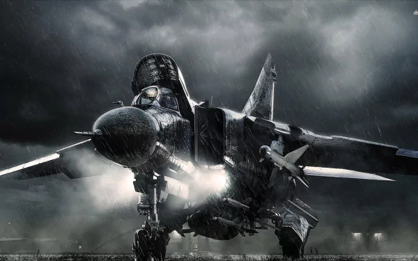 airplane military Mikoyan-Gurevich MiG-23 HD Desktop Wallpaper | Background Image