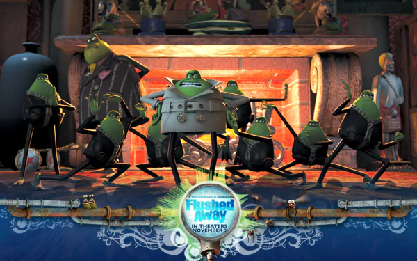 movie Flushed Away HD Desktop Wallpaper | Background Image