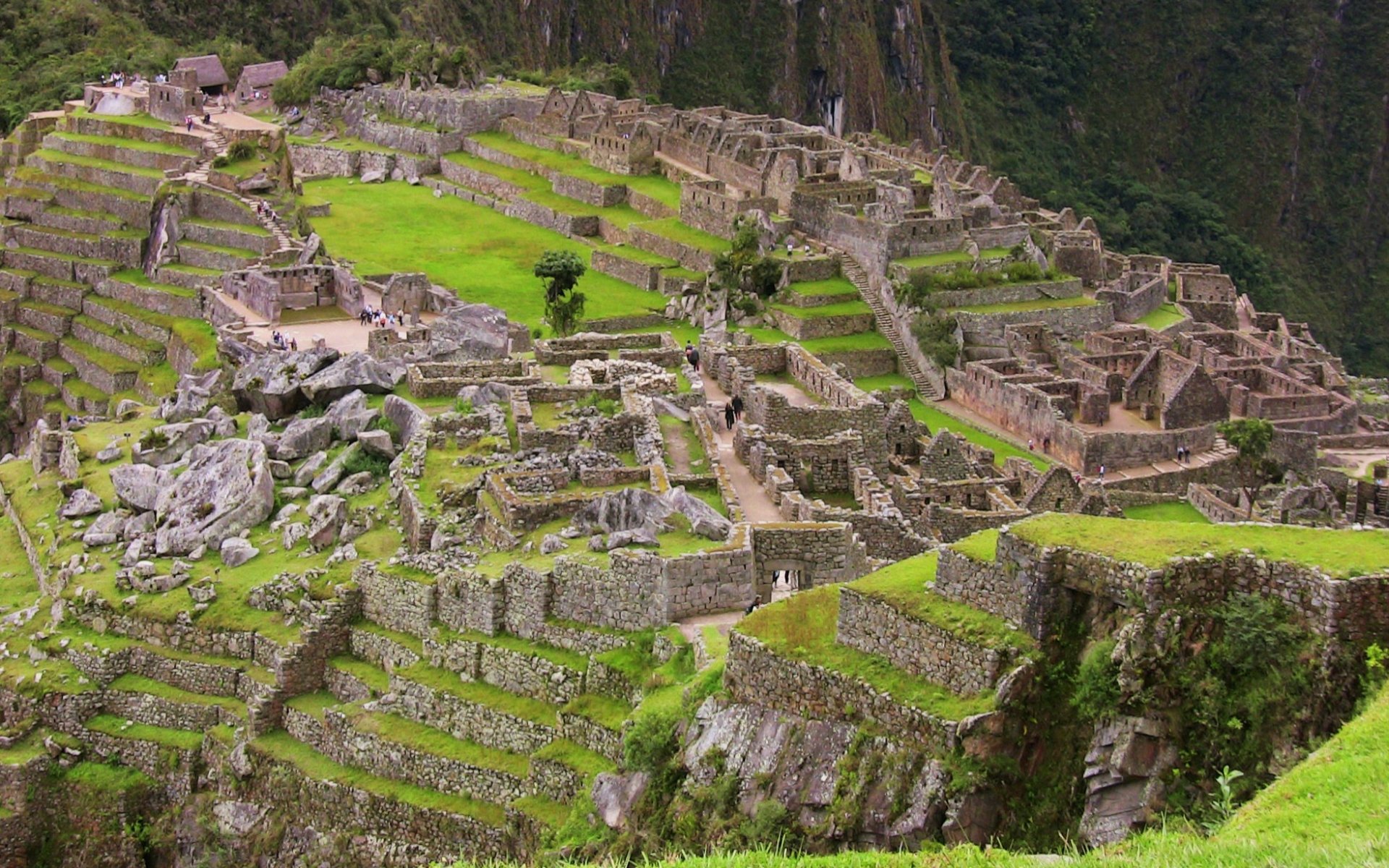 Download Man Made Machu Picchu HD Wallpaper