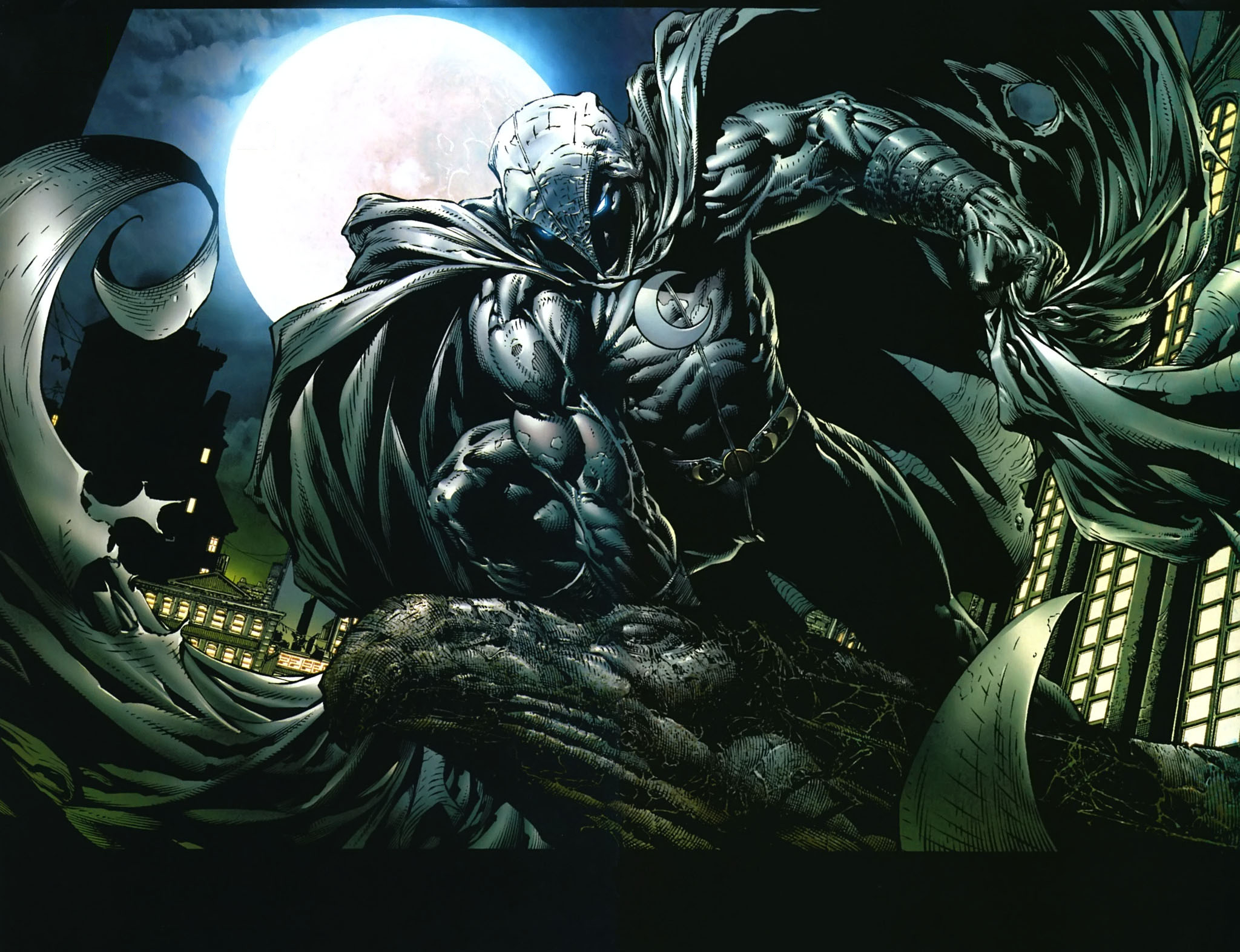 Comics Moon Knight HD Wallpaper | Background Image