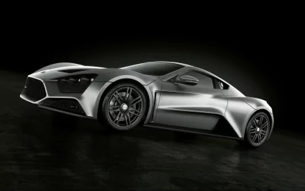 silver car car supercar Zenvo vehicle Zenvo ST1 HD Desktop Wallpaper | Background Image