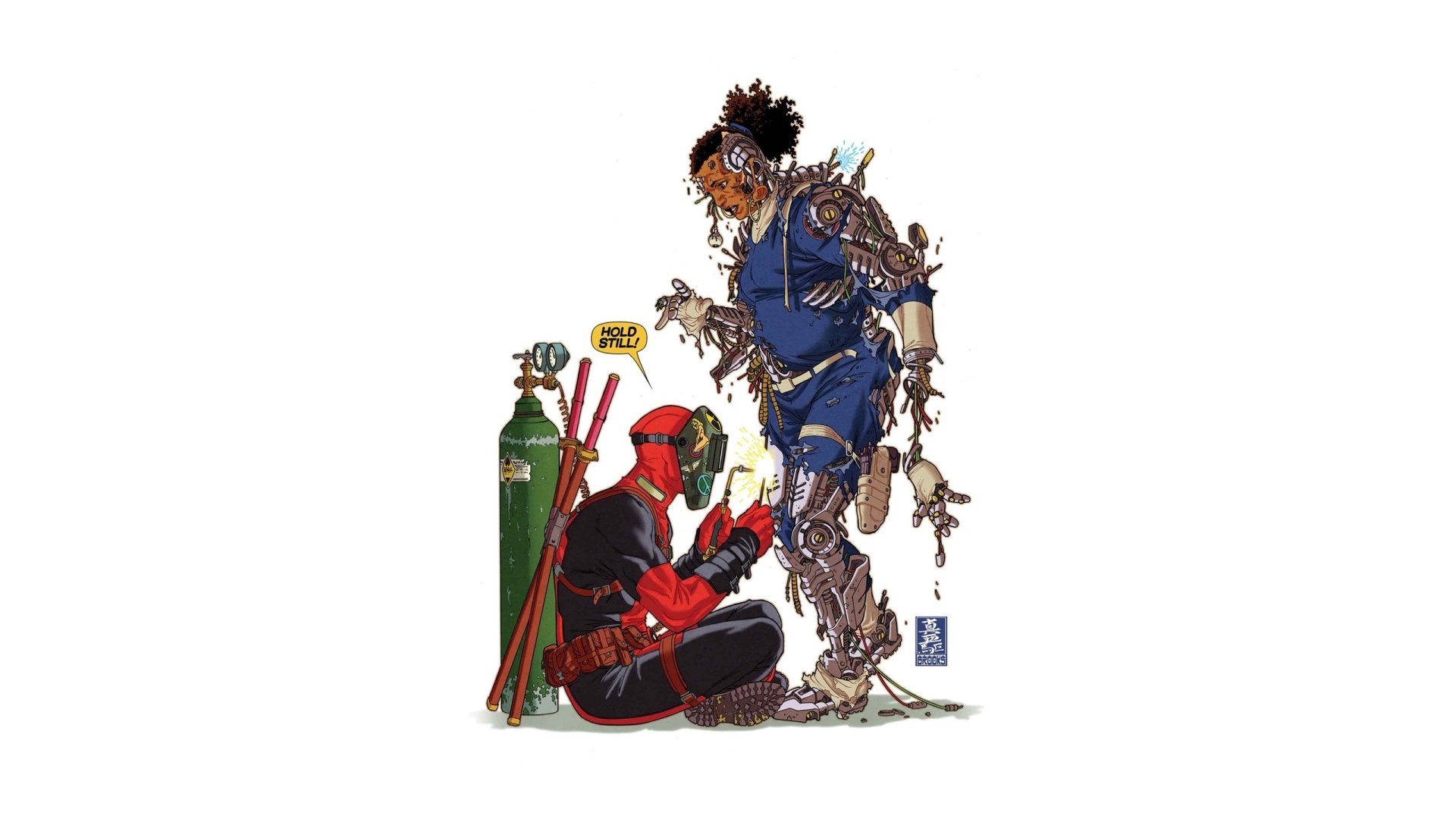 Download Comic Deadpool HD Wallpaper