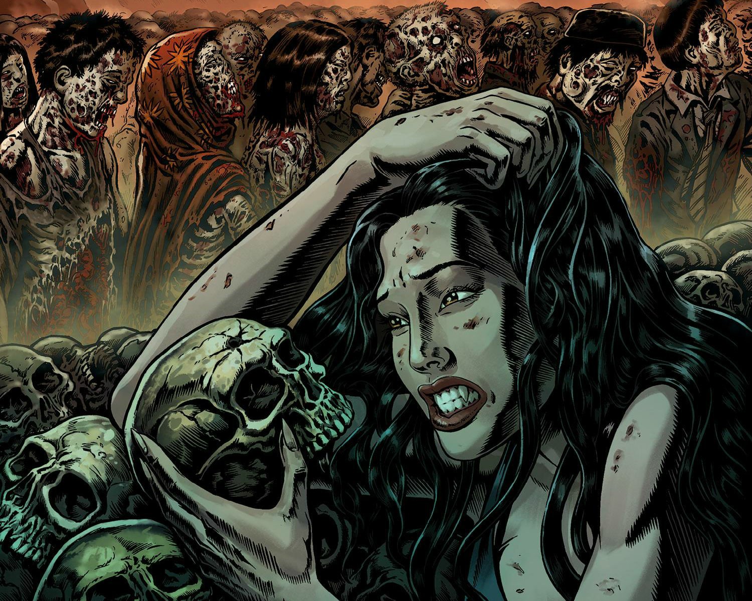 Download Comic Extinction Parade Wallpaper by Raulo Cáceres