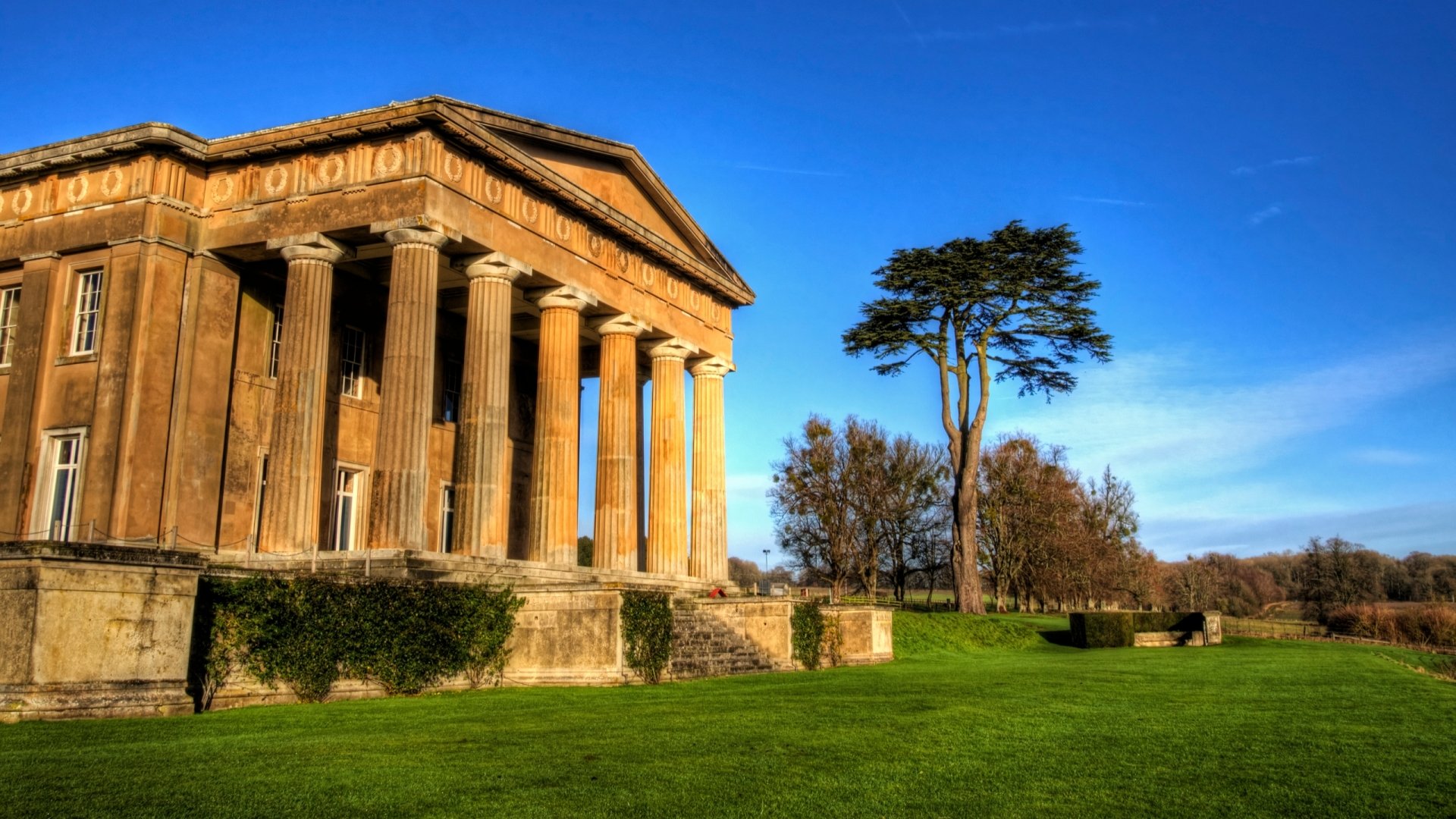 Download Man Made The Grange, Northington HD Wallpaper