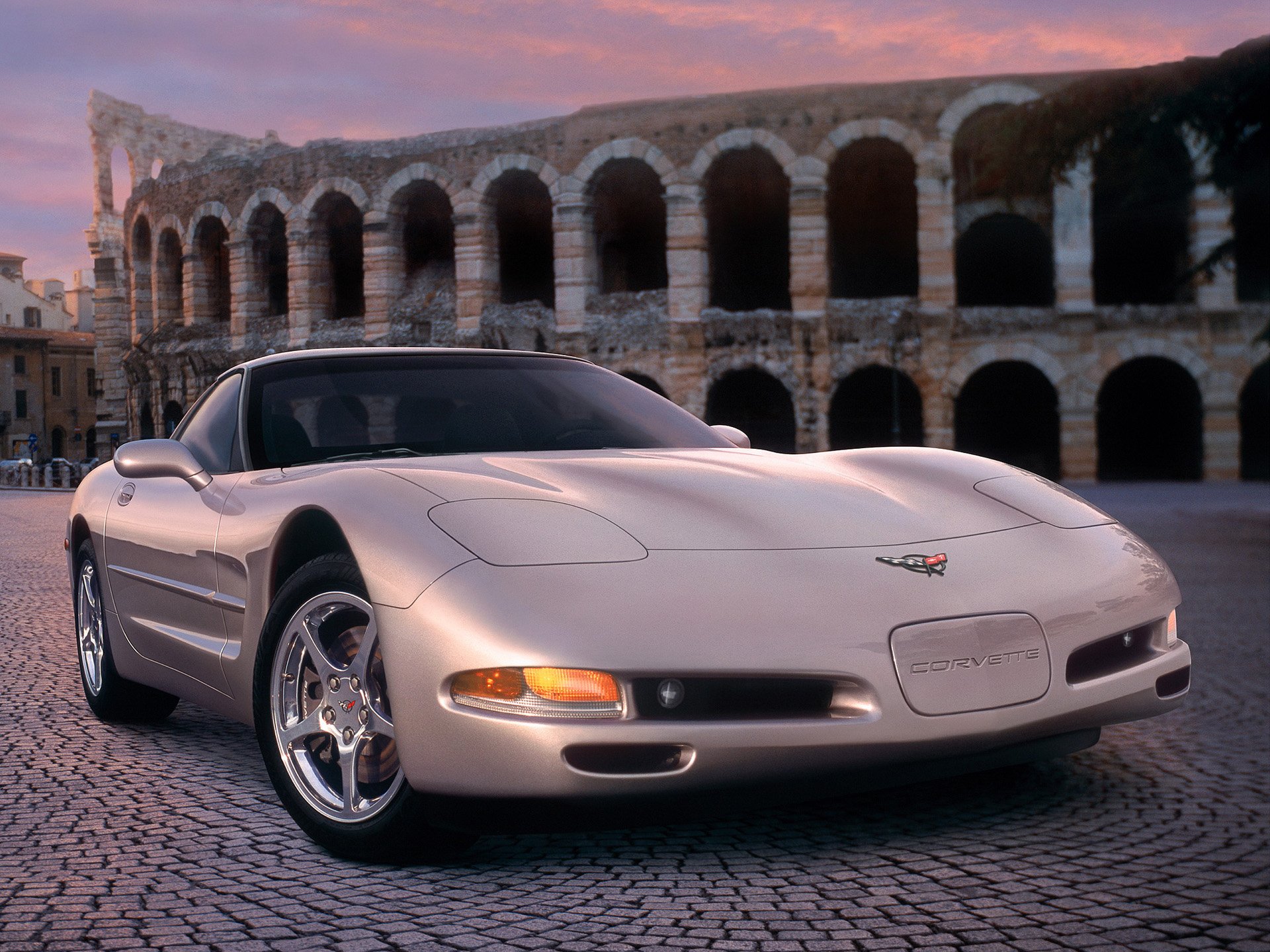 Download Chevrolet Vehicle Chevrolet Corvette (C5) HD Wallpaper