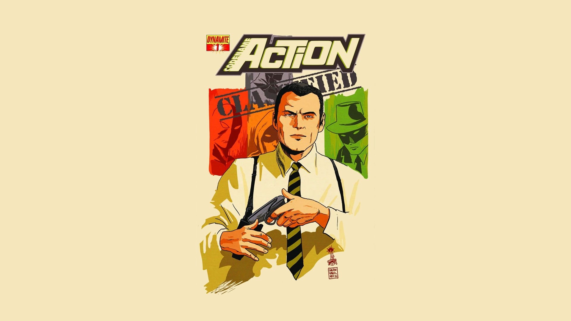 Download Comic Codename Action HD Wallpaper
