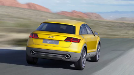 vehicle Audi TT Offroad Concept HD Desktop Wallpaper | Background Image