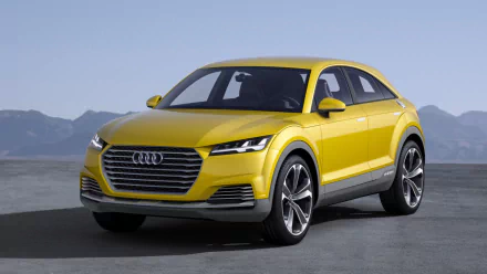vehicle Audi TT Offroad Concept HD Desktop Wallpaper | Background Image