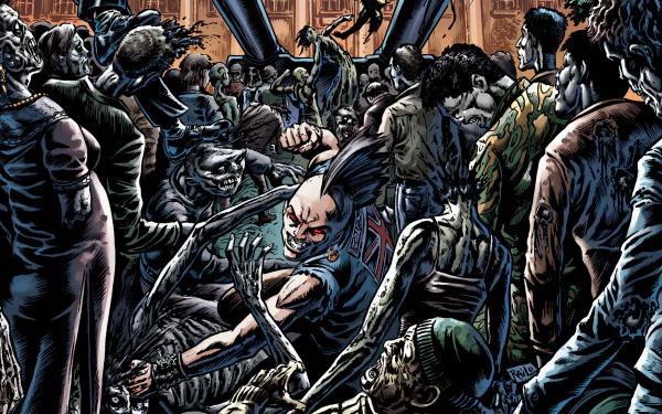 Comic Extinction Parade HD Desktop Wallpaper | Background Image