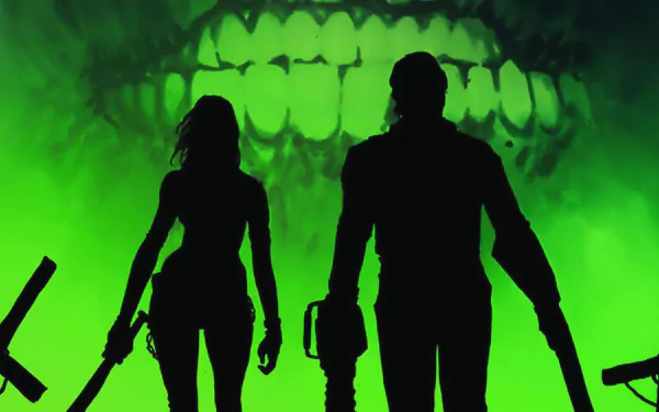 Ash Williams Comic Army Of Darkness Vs. Hack/Slash HD Desktop Wallpaper | Background Image