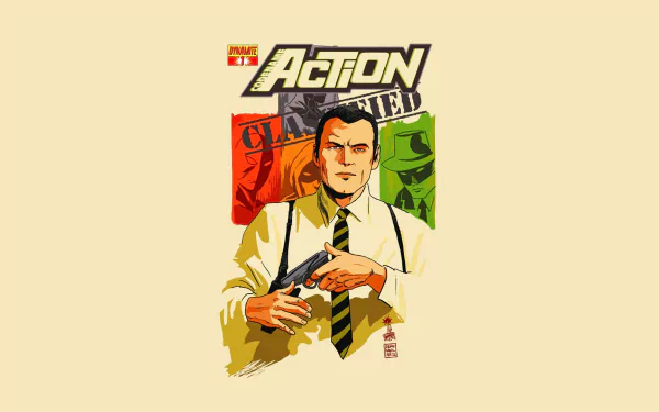 Comic codename action HD Desktop Wallpaper | Background Image