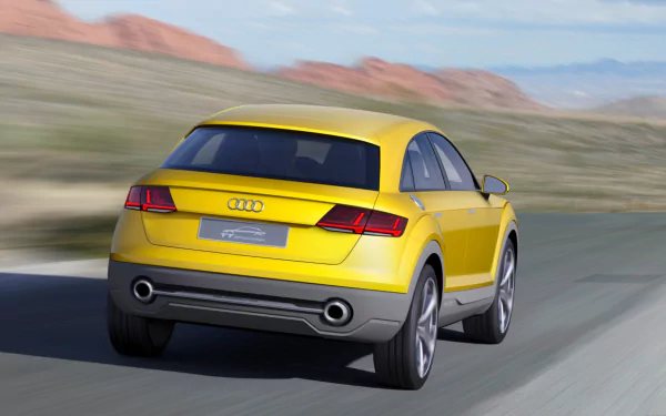 vehicle Audi TT Offroad Concept HD Desktop Wallpaper | Background Image
