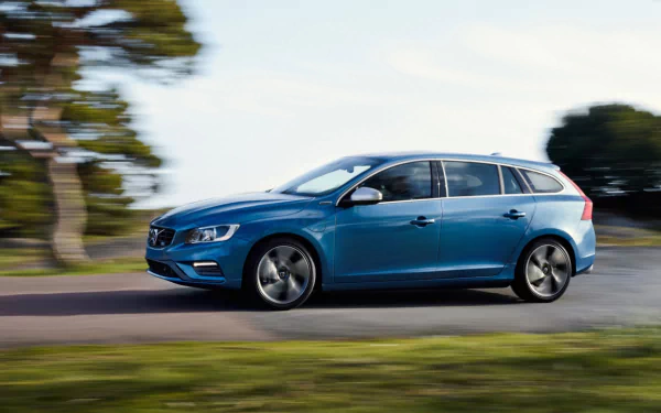 Volvo V60 Plug-in Hybrid R-design vehicle Volvo V60 HD Desktop Wallpaper | Background Image