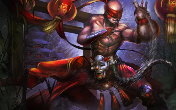 Lee Sin (League Of Legends) video game League Of Legends HD Desktop Wallpaper | Background Image