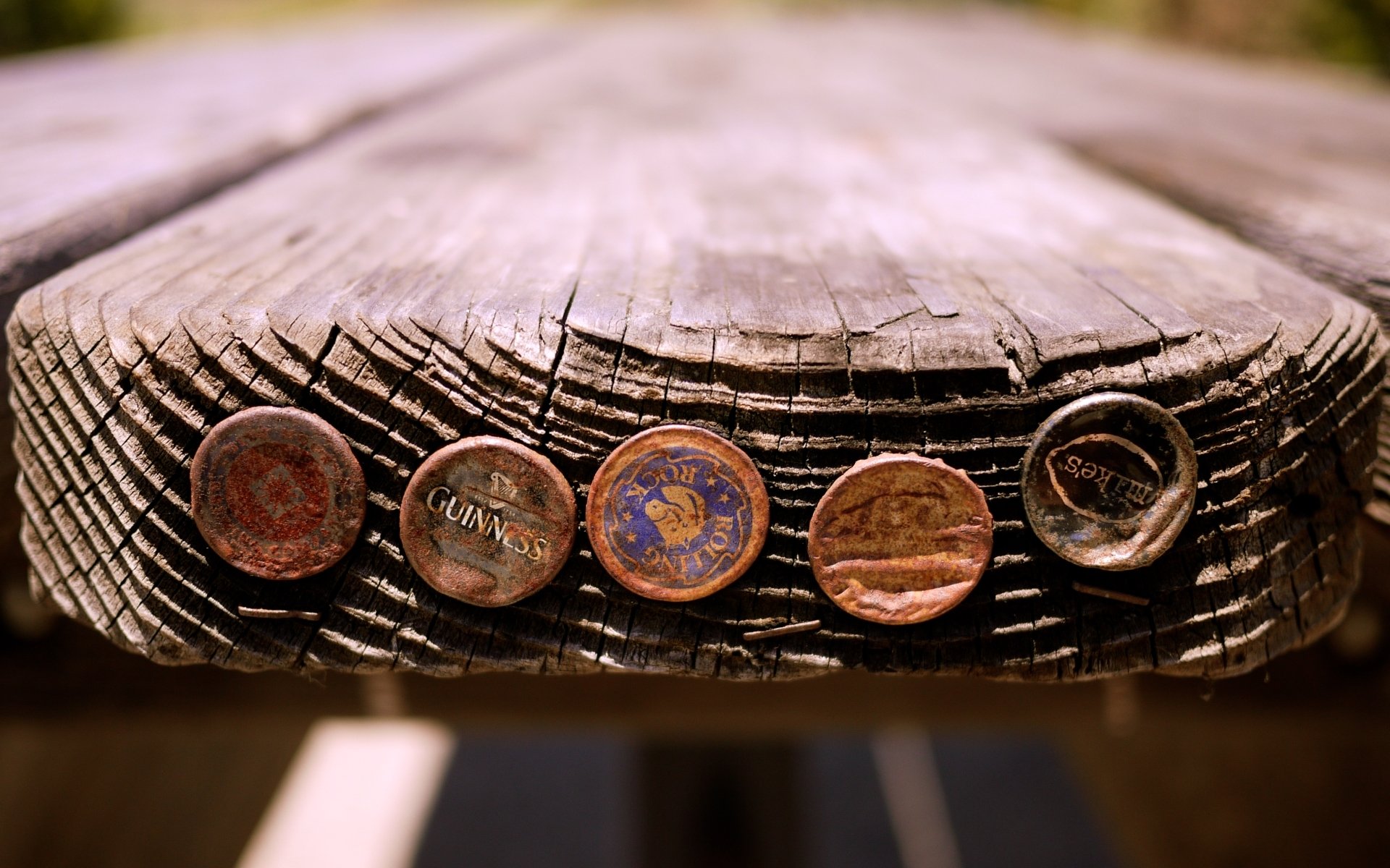 Download Misc Beer Bottle Caps HD Wallpaper