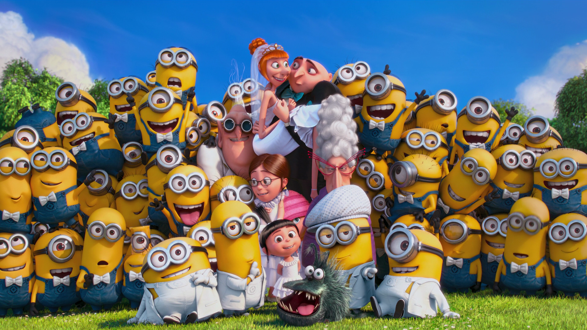 minions wallpaper despicable me 2