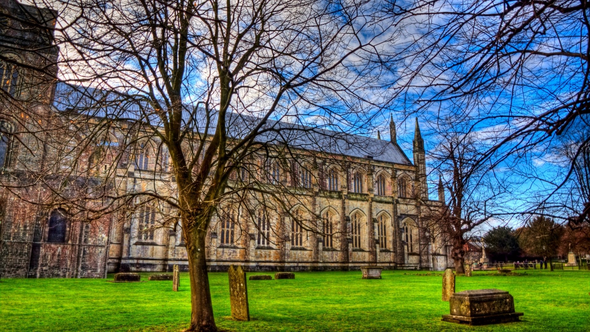 Download Religious Winchester Cathedral HD Wallpaper