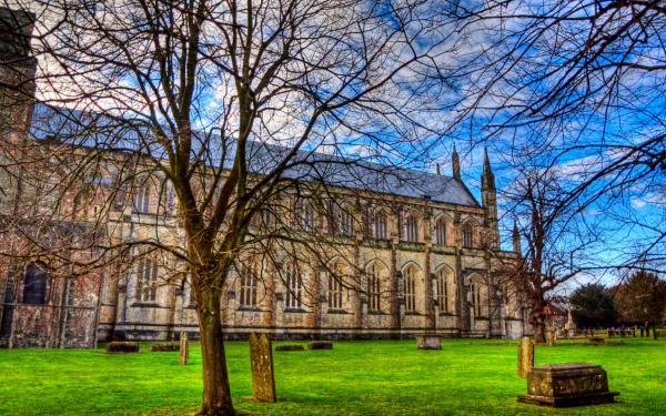 religious Winchester Cathedral HD Desktop Wallpaper | Background Image