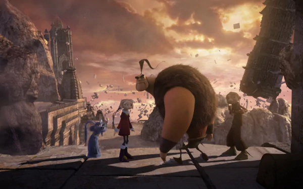 Zoé (Dragon Hunters) Lian-chu Gwizdo (Dragon Hunters) movie Dragon Hunters HD Desktop Wallpaper | Background Image