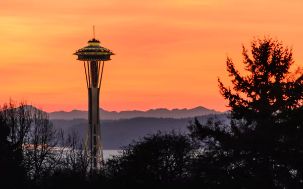 man made Space Needle HD Desktop Wallpaper | Background Image